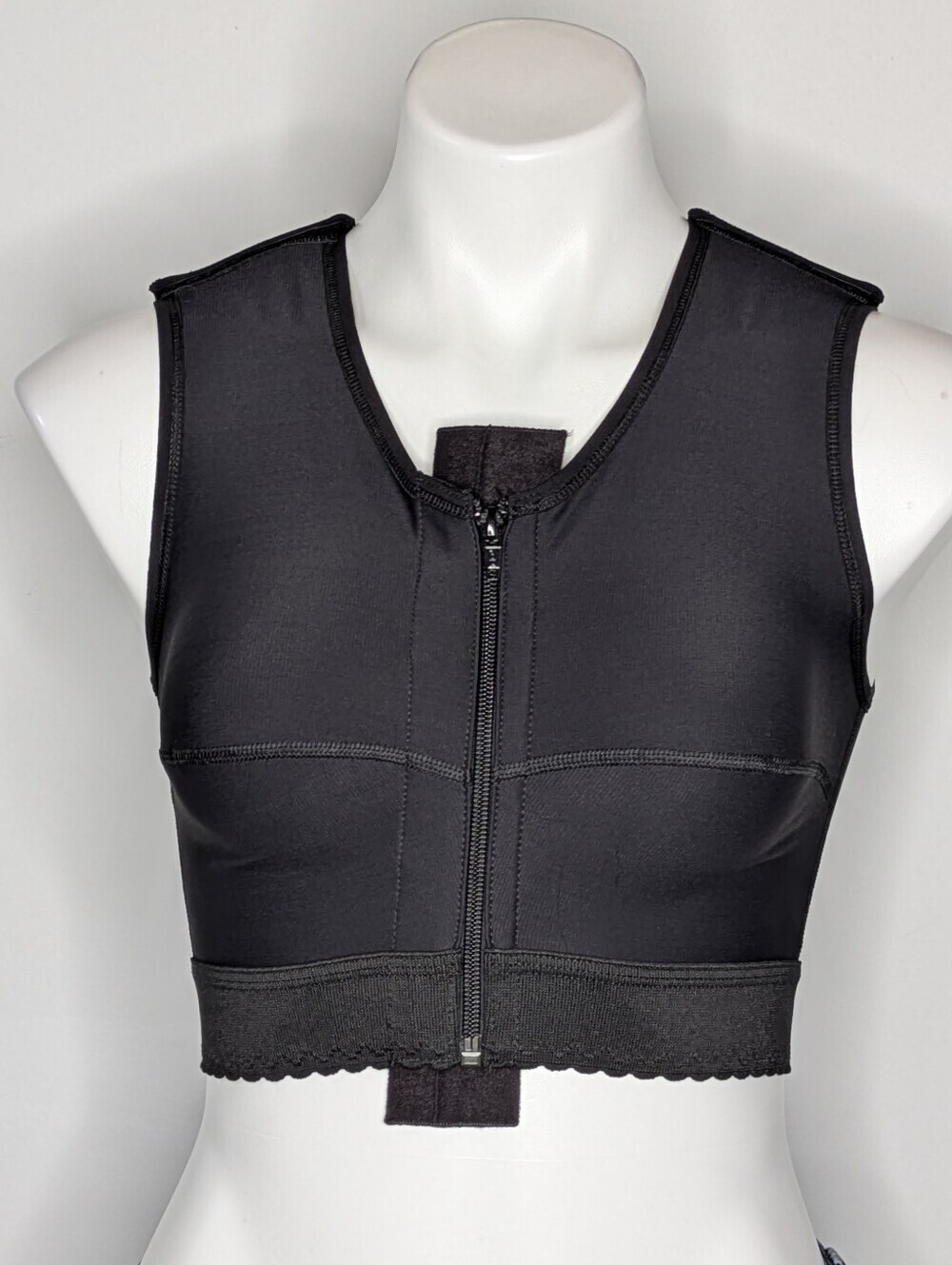 Marena Recovery Black Surgical Recovery Vest L